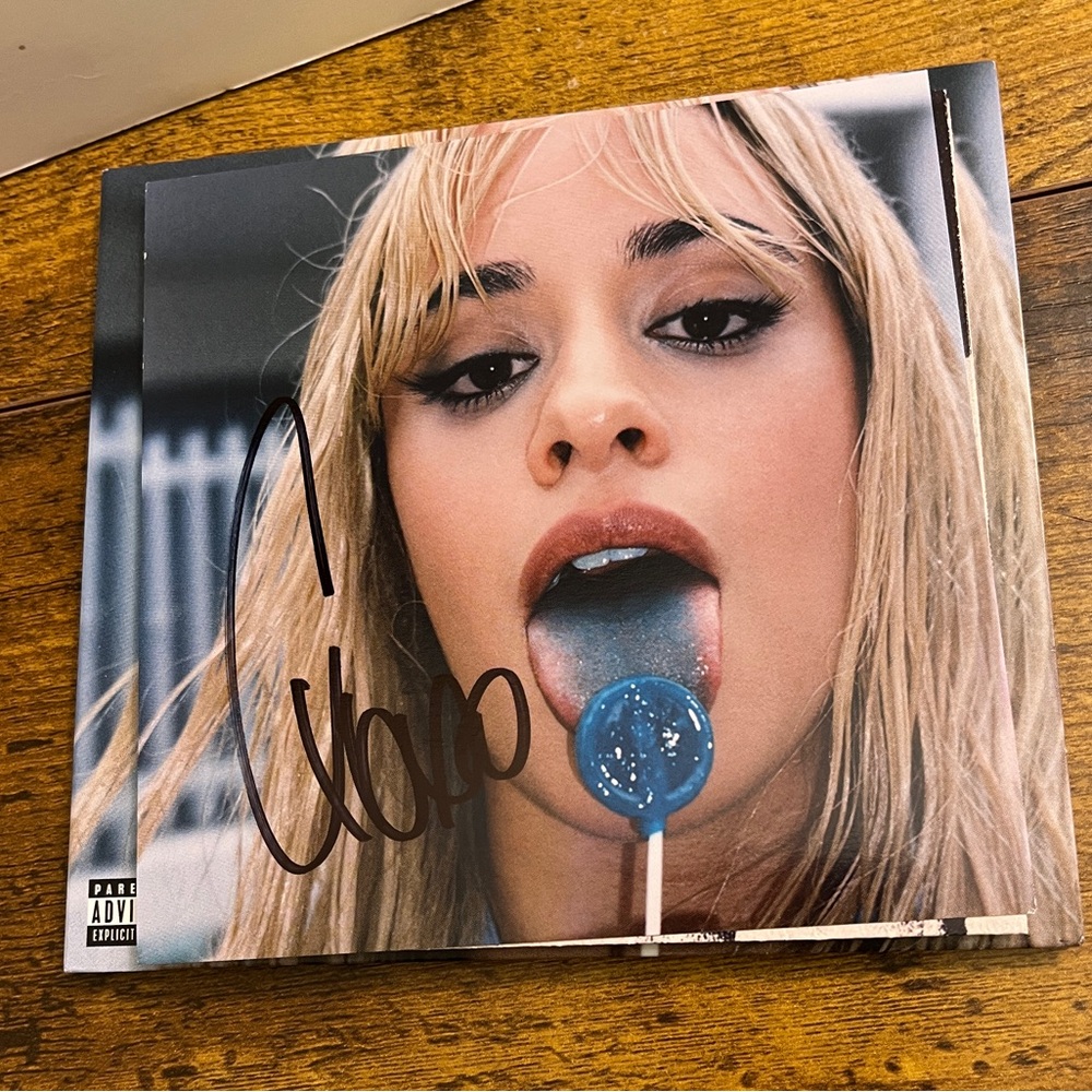 SIGNED Camila Cabello CD XOXO with autographed art card insert